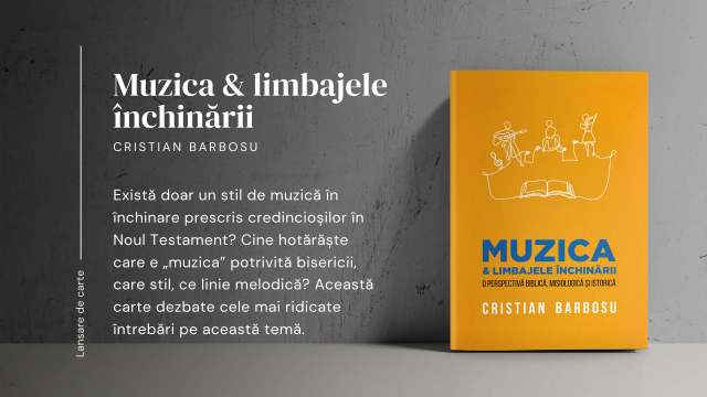 Lansare Carte: Muzica şi limbajele închinării